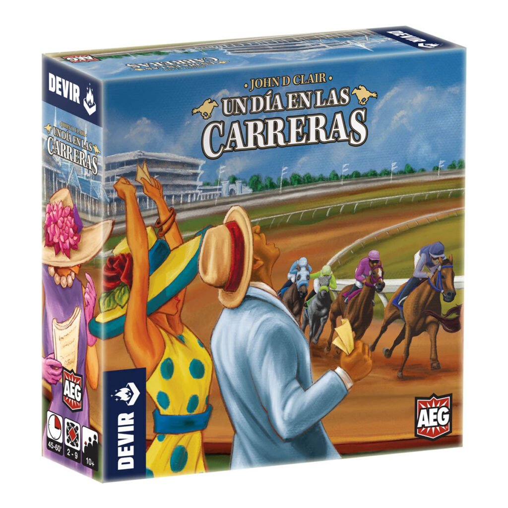 Portada de Un día en las carreras