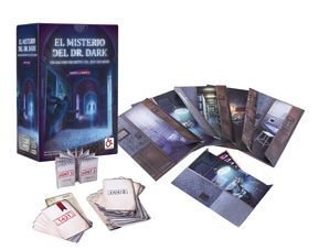 Material desplegado de El misterio del Dr. Dark