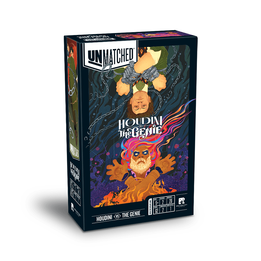 Portada de Unmatched Houdini vs. el Genio