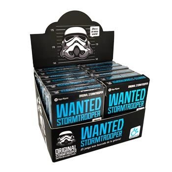 Componentes y cartas de Wanted Stormtrooper