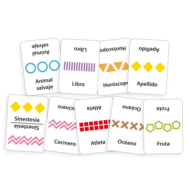 Cartas de categoría y símbolos de Anomia