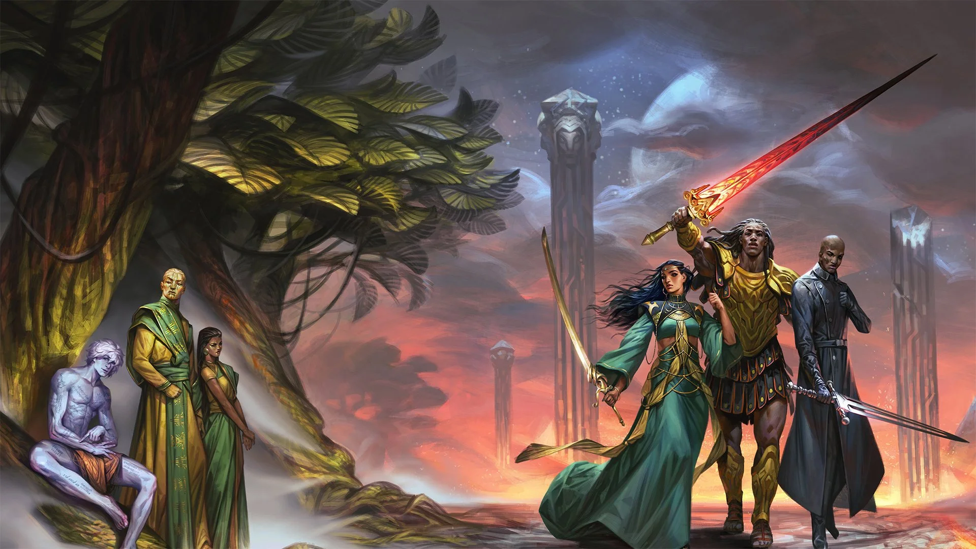 Arte oficial de Roshar relacionado con Caminapiedras