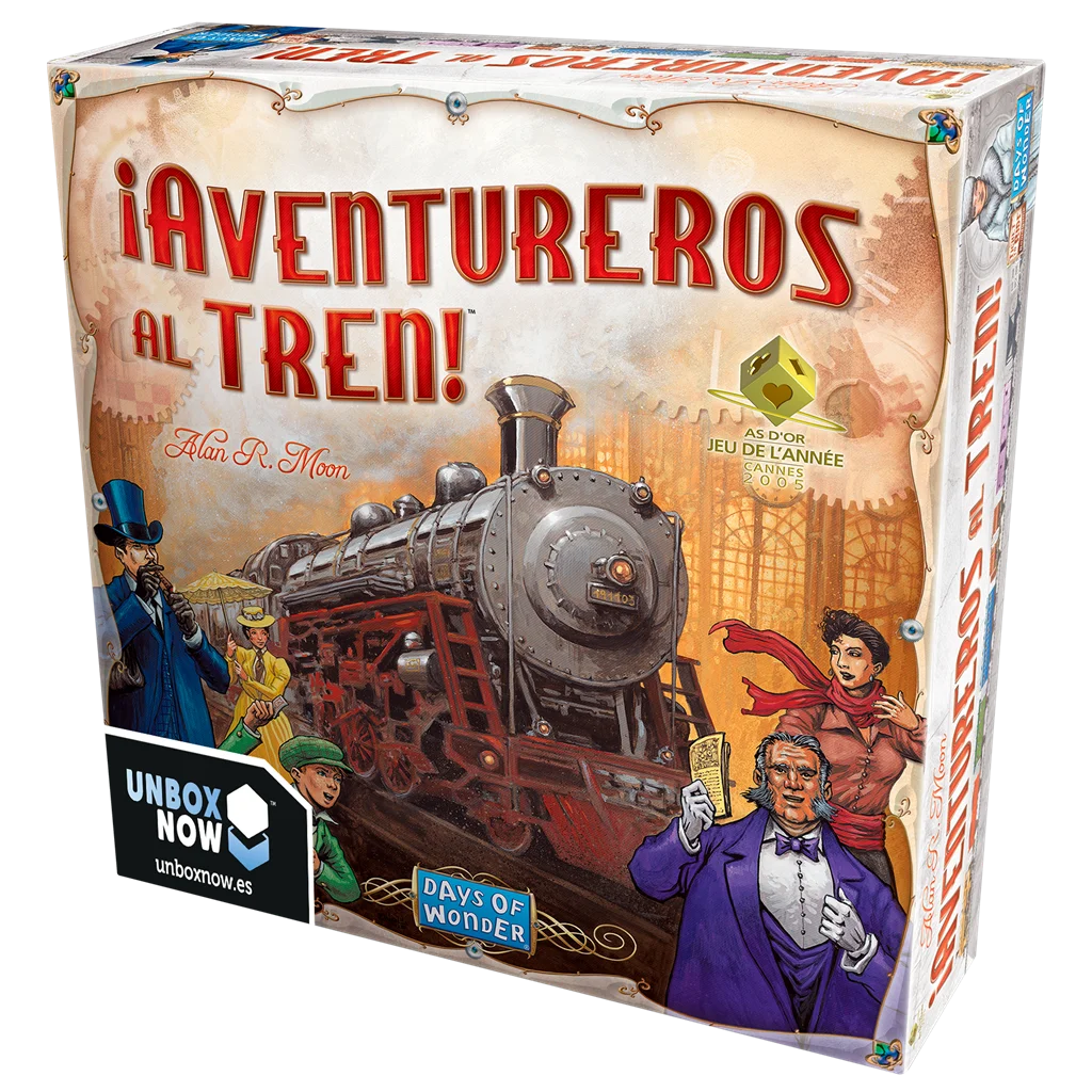 Portada de Aventureros al Tren