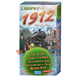 Portada de ¡Aventureros al Tren! Europa 1912