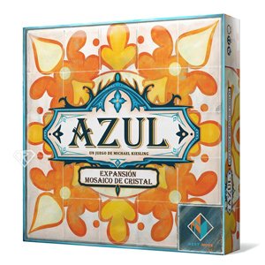 Caja española de Azul: Mosaico de cristal
