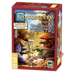 Portada de Carcassonne Constructores y Comerciantes