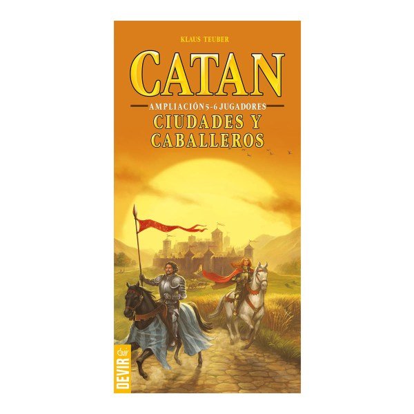 Componentes de CATAN: Ciudades y Caballeros 5–6 jugadores