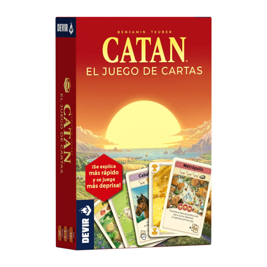 Portada de Catan: El juego de cartas (2026)