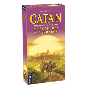 Portada de CATAN Mercaderes y Bárbaros Expansión 5-6 jugadores