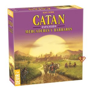 Portada de CATAN Mercaderes y Bárbaros