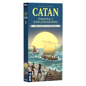 Portada de CATAN Piratas y Exploradores 5-6 jugadores