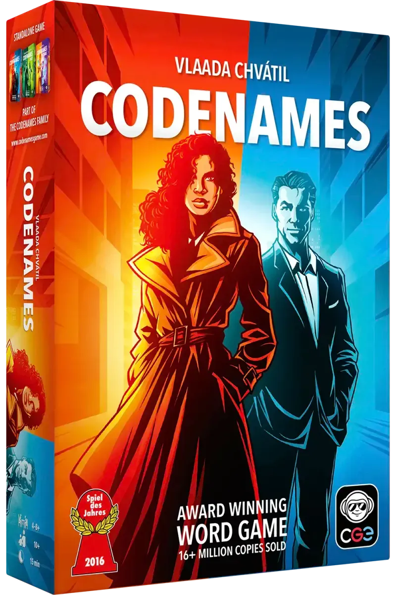 Caja del juego de mesa Código Secreto