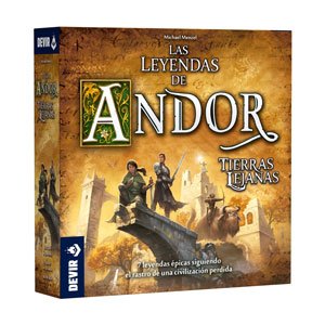 Caja española de Las Leyendas de Andor: Tierras Lejanas