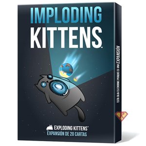 Caja de Exploding Kittens Expansión: Imploding Kittens