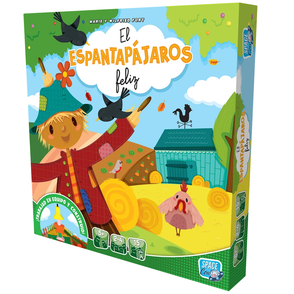 Portada de El espantapájaros feliz