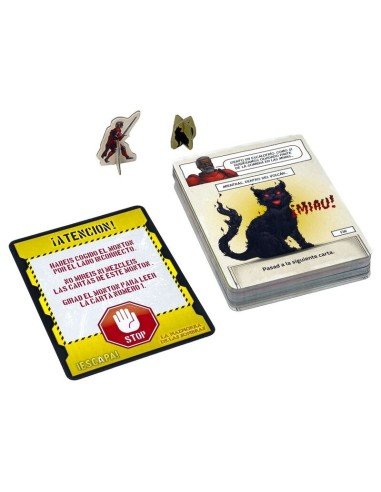 Cartas y figuras de ¡Escapa! La Mazmorra de las Sombras