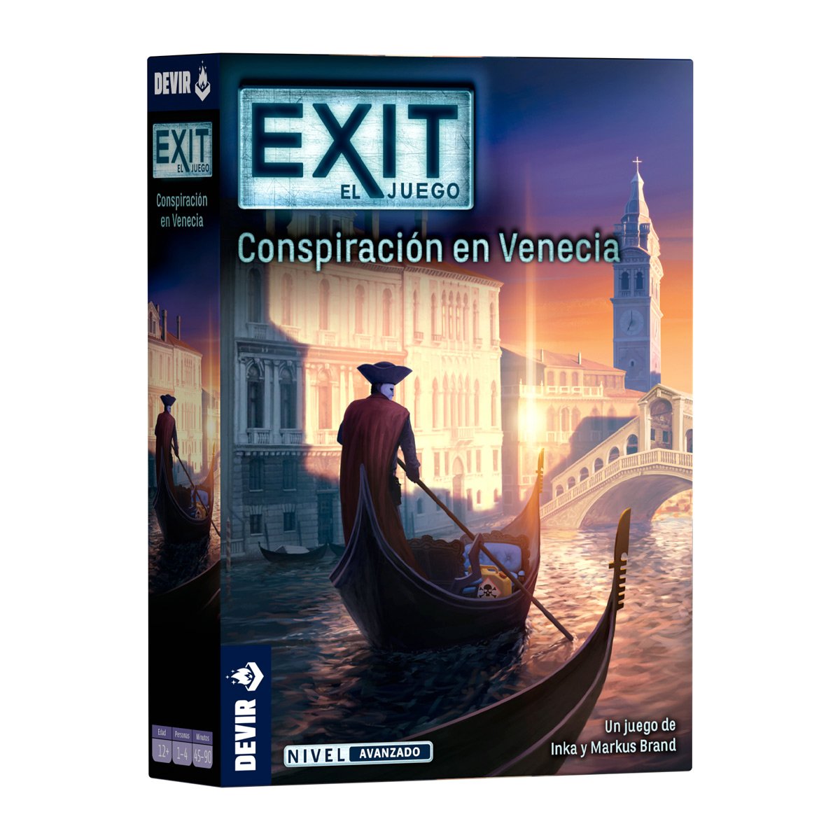 Caja de EXIT Conspiración en Venecia