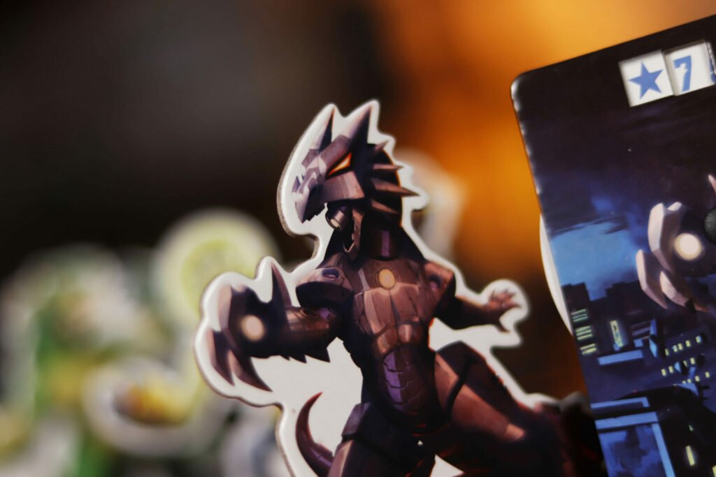 Monstruo y componentes de King of Tokyo