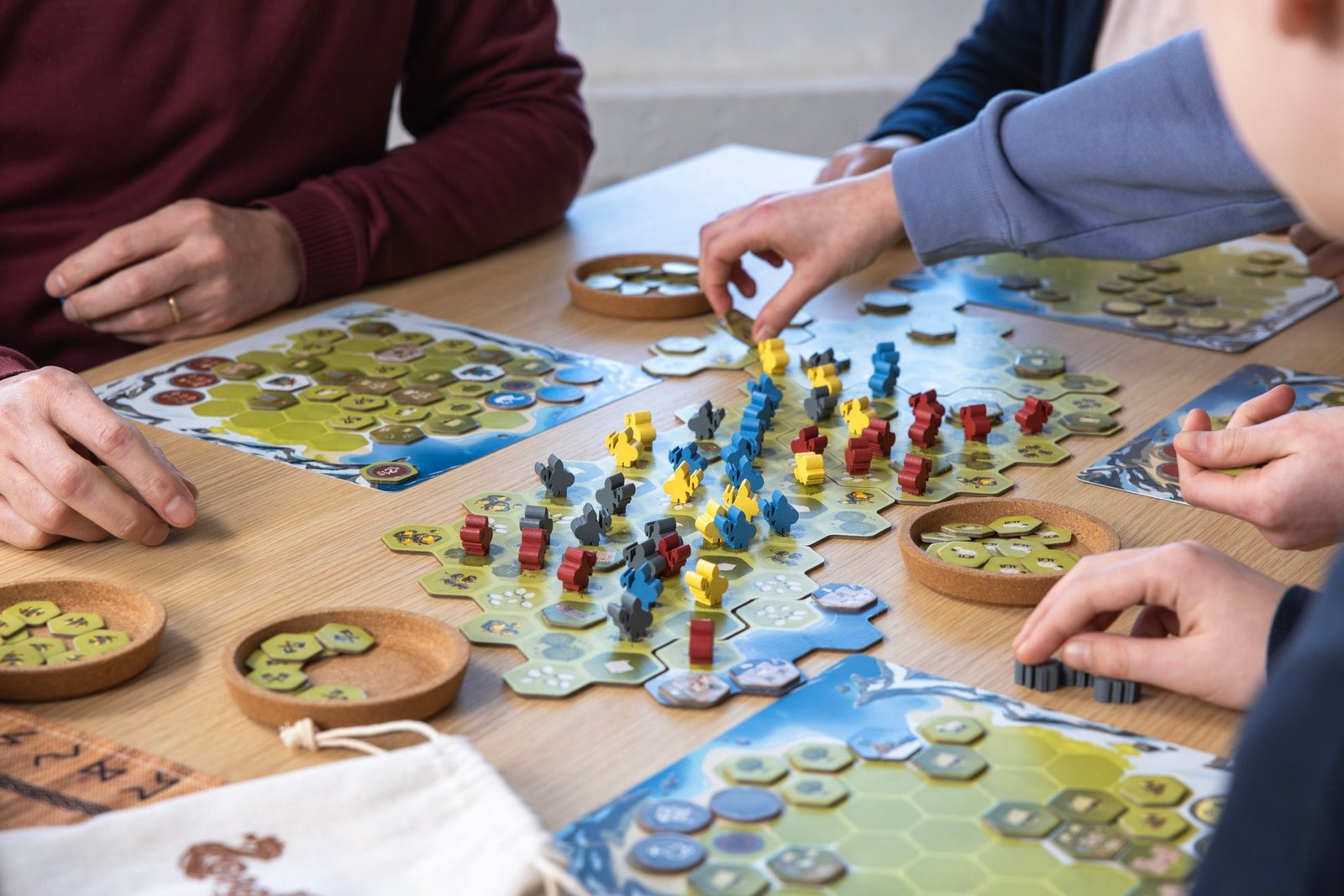 Partida de Looot con el territorio vikingo desplegado