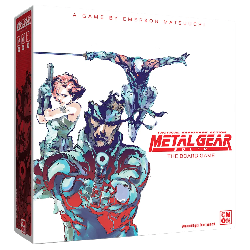 Portada de Metal Gear Solid: El juego de mesa