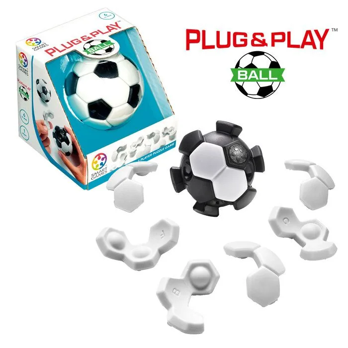 Bola y siete piezas de Plug & Play Ball