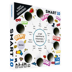 Portada de Smart 10 Paquete de ampliación Superhéroes