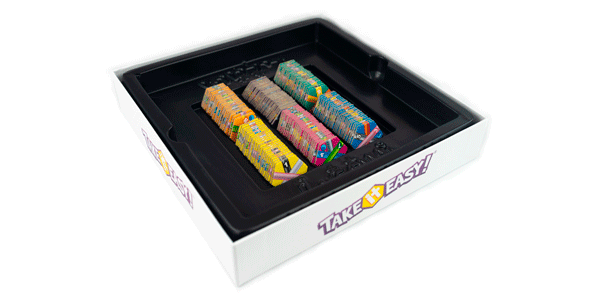 Losetas y tableros incluidos en Take It Easy