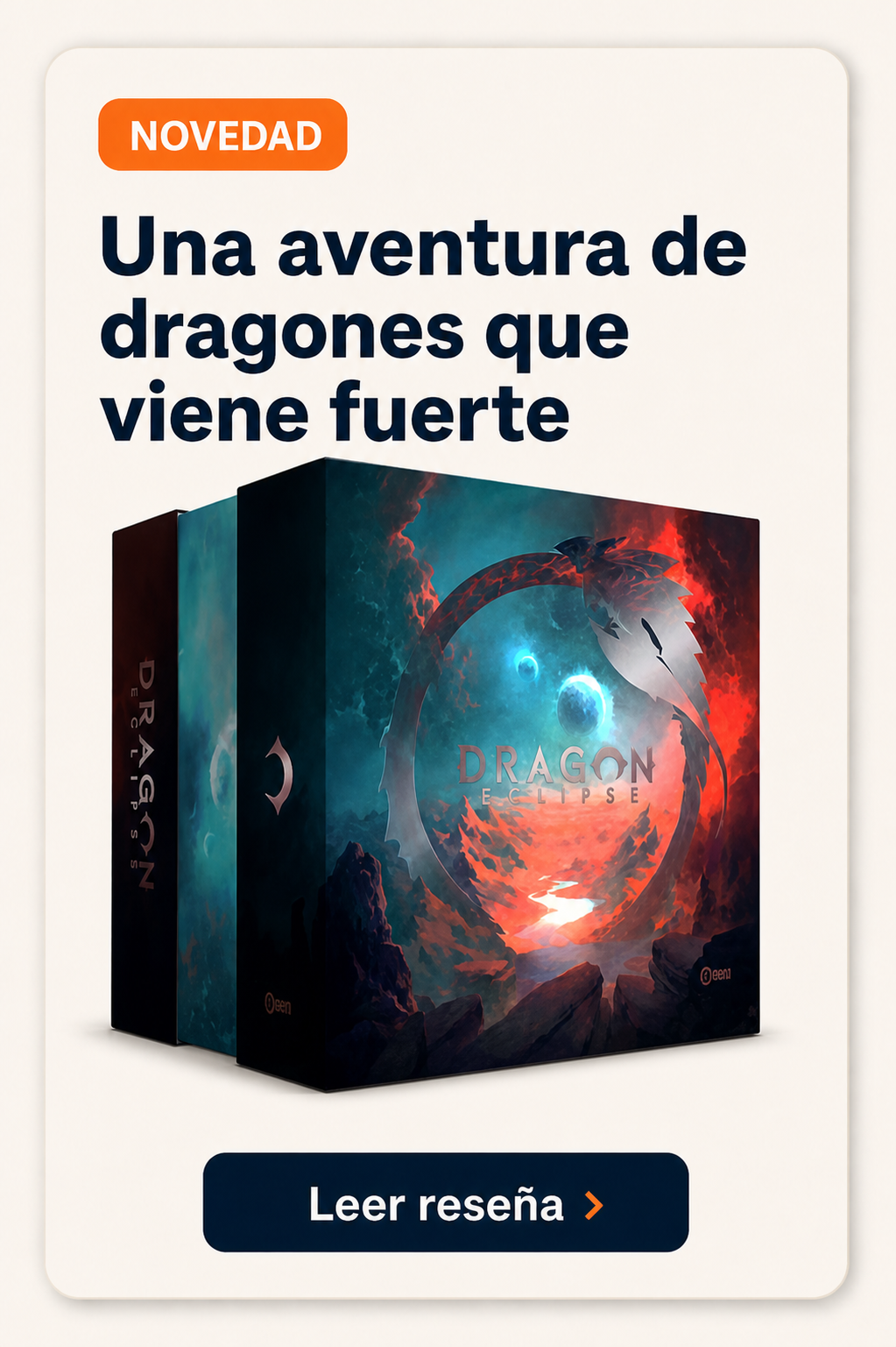 Novedad: Dragon Eclipse, una aventura de dragones que viene fuerte
