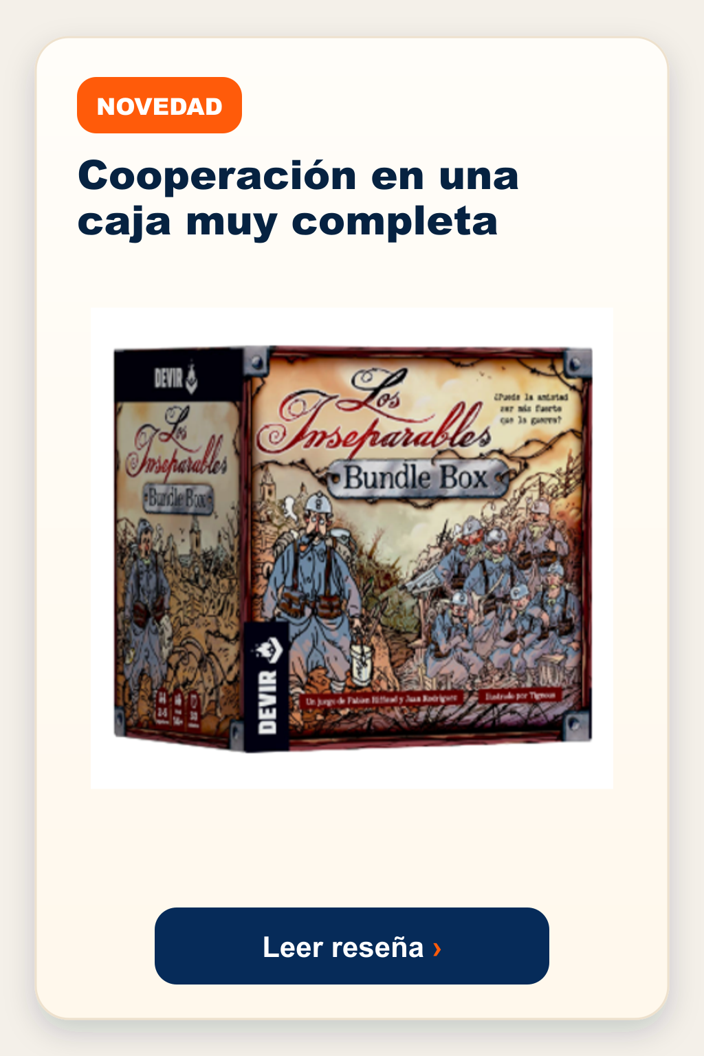 Novedad: Los Inseparables Bundle Box, cooperación en una caja completa