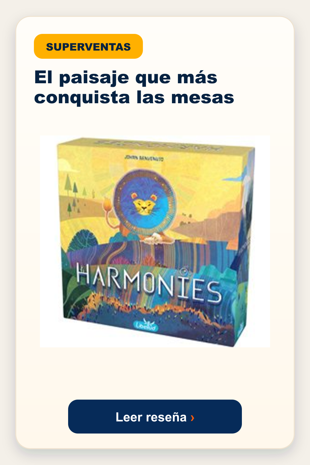 Superventas: Harmonies, el paisaje que más conquista las mesas