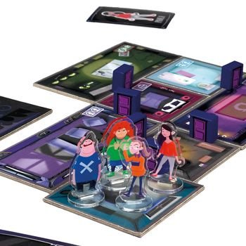 Detalle oficial de las habitaciones y personajes de Tic Tac Tumba