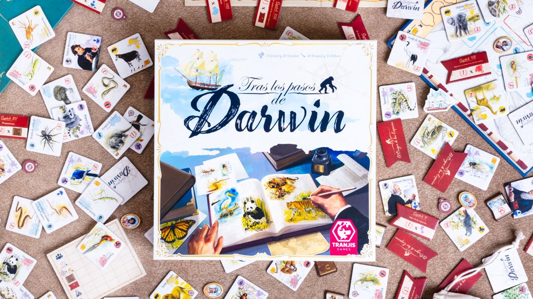 Despliegue oficial de Tras los pasos de Darwin