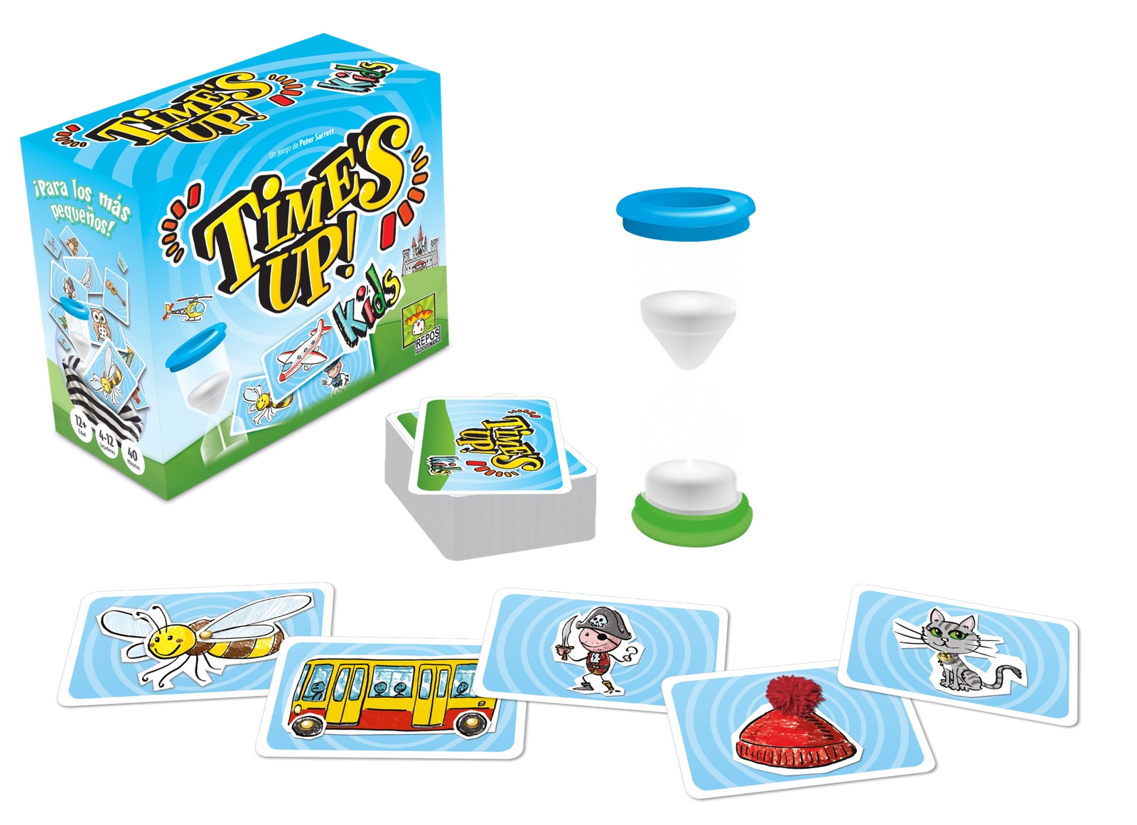 Componentes de Time’s Up! Kids 1