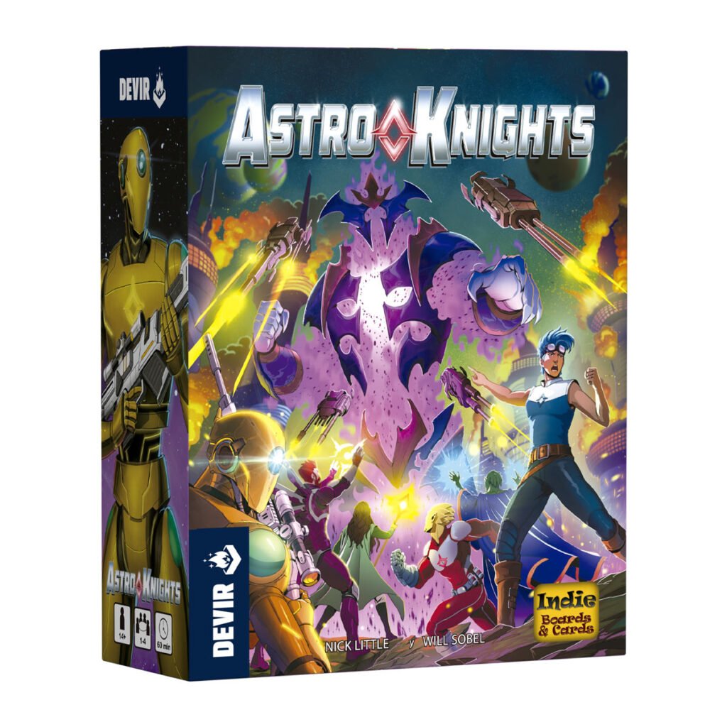 Portada de Astro Knights: reseña y guía del cooperativo sin barajar