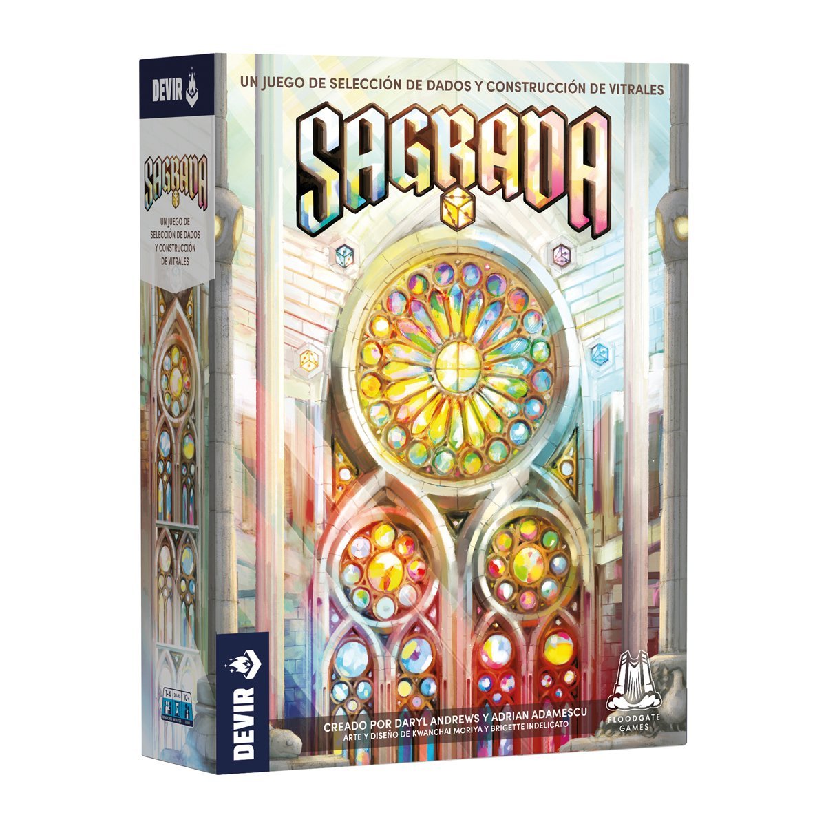 Caja española de Sagrada publicada por Devir
