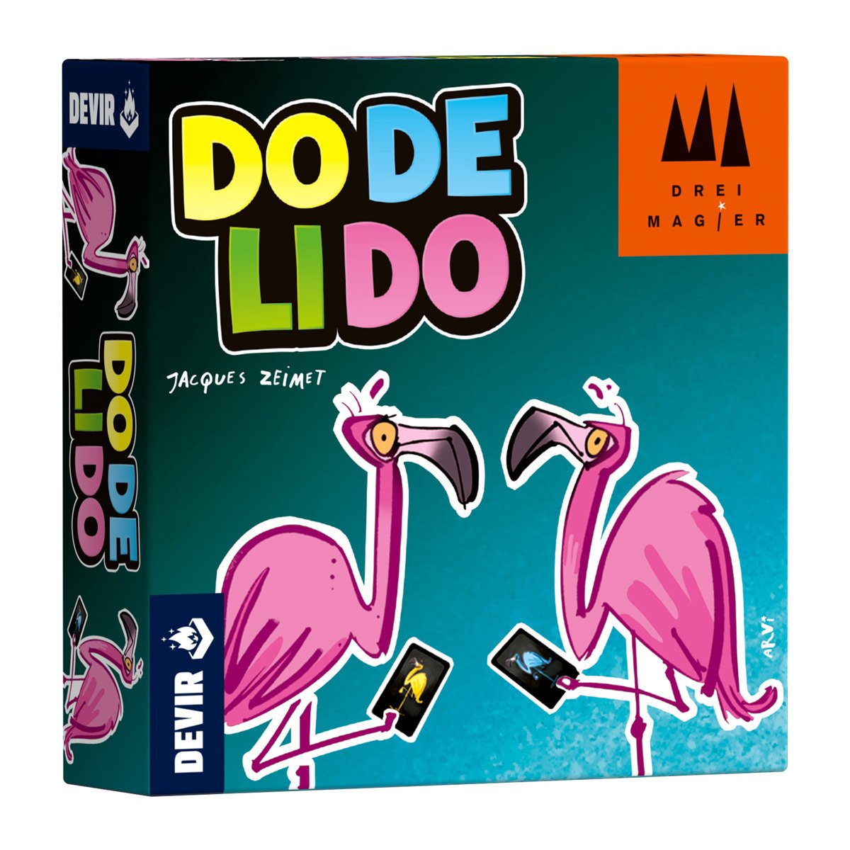Caja española de Dodelido publicada por Devir
