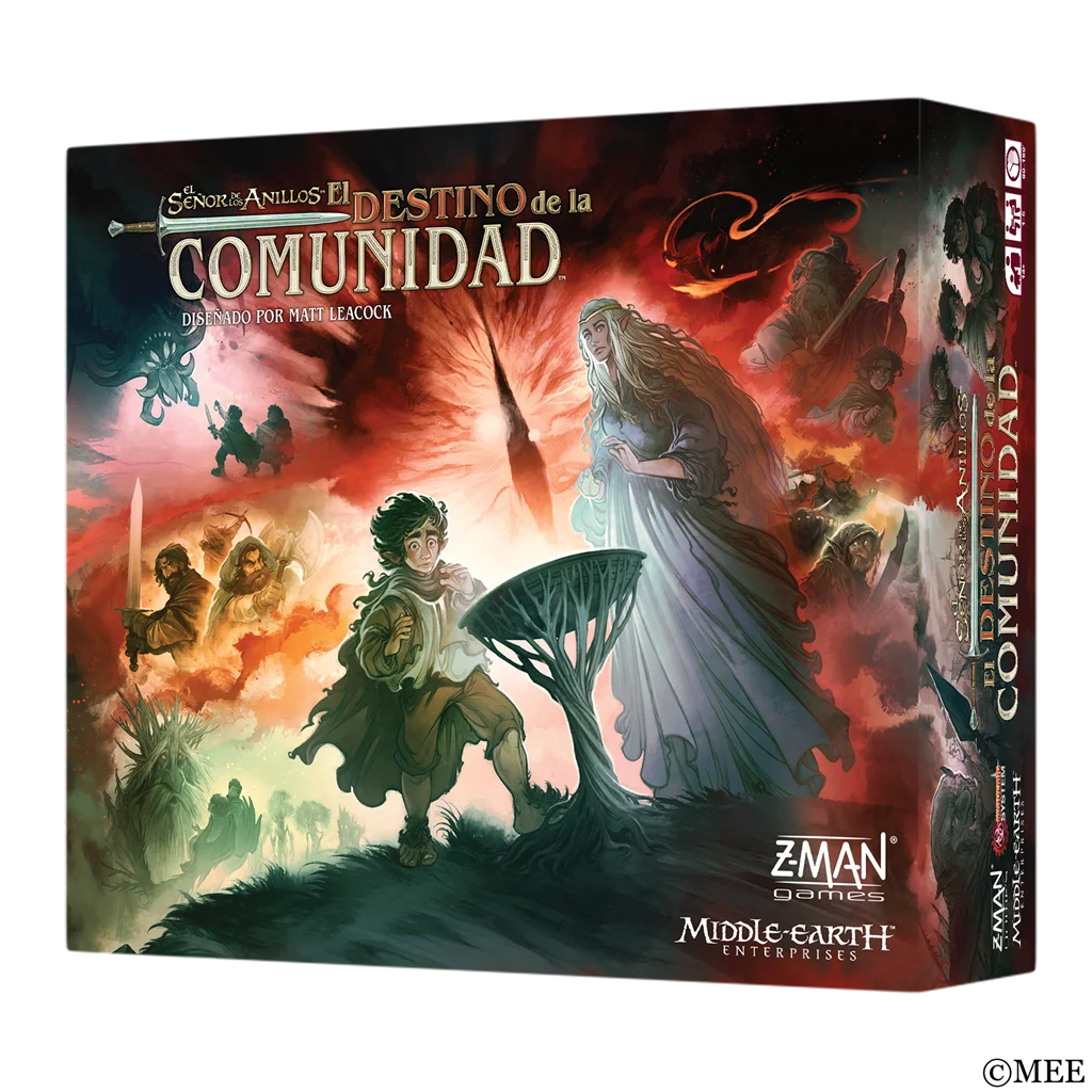 Portada de Destino de la Comunidad: reseña del cooperativo de El Señor de los Anillos